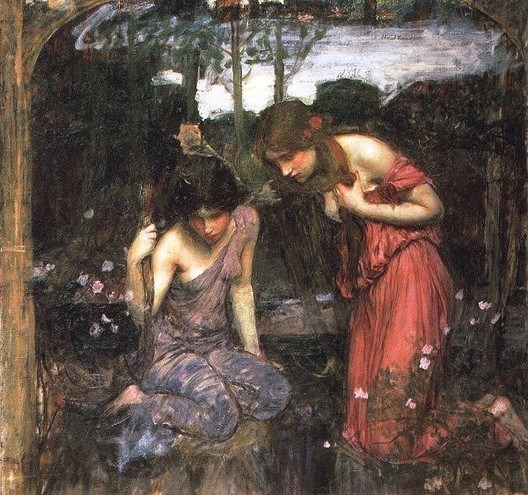 John William Waterhouse Nymphs Finding the Head of Orpheus